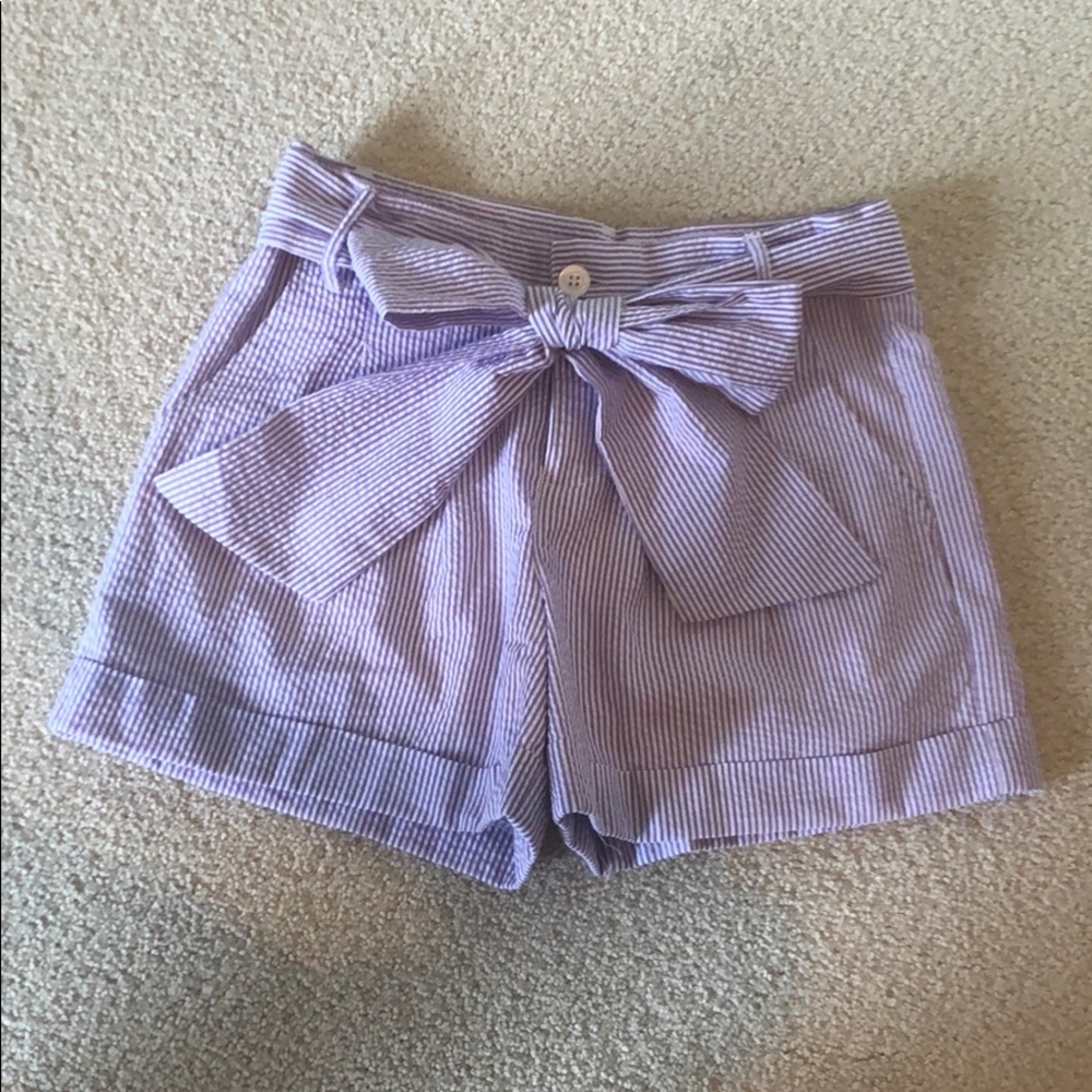 Seersucker Shorts